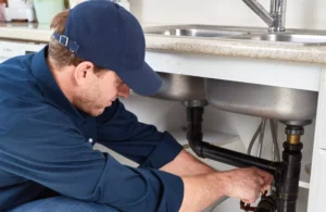 rørlegger som jobber og tjener penger